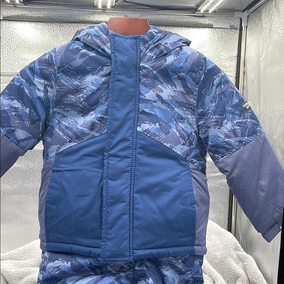 Oshkosh Bgosh Children's Blue Camouflage snow suit size 4 Brand new - Picture 8 of 11